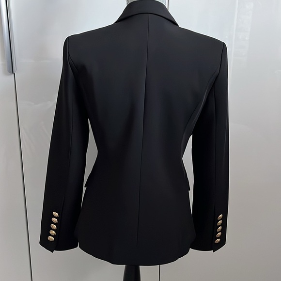 Women’s Classic Tailored Double Breast Blazer Gold Button, Size XL - Picture 2 of 12